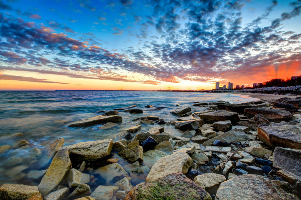 Lake Michigan sunset