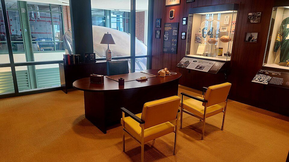 Lombardi's Desk at Packers Hall of Fame
