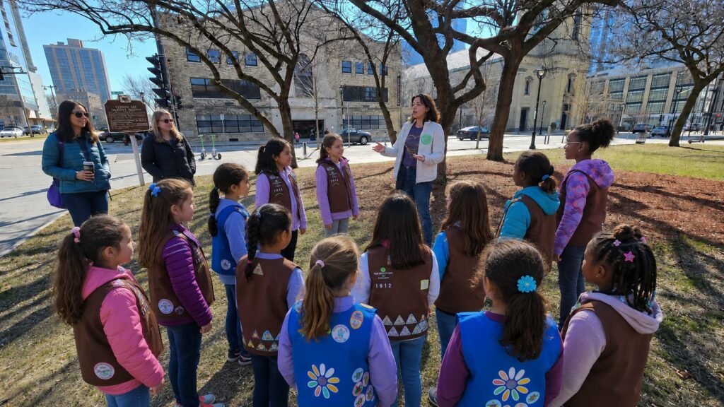 Girl Scouts Cathedral Square